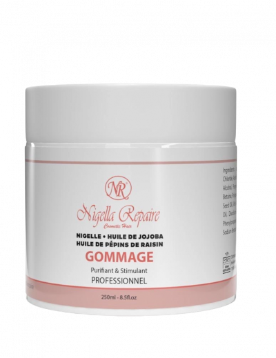 Gommage Capillaire Purifiant à la Nigelle, Jojoba & Pépins de Raisin